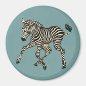 Baby Zebra Magneet (Voorkant)