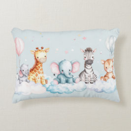 Baby Zebra met al zijn vrienden Accent Kussen