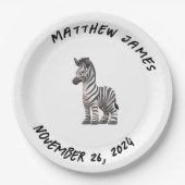  Baby Zebra Paper Bord (Voorkant)