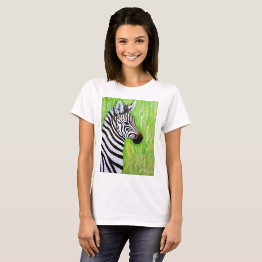 Baby Zebra T-shirt (Voorkant volledig)