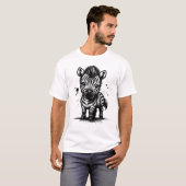 Baby Zebra T-shirt (Voorkant volledig)