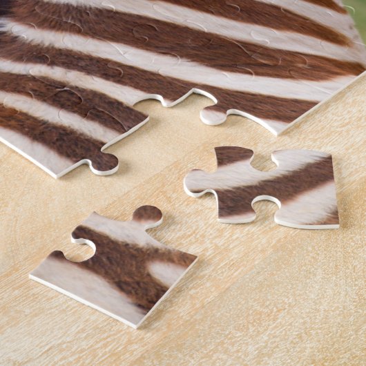 Baby zebra, Tanzania Legpuzzel (Zijkant)