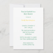 Baby Zebras Baby shower Uitnodiging (Voorkant)