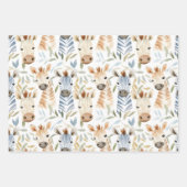 Baby zebra's inpakpapier vel (Voorkant 3)