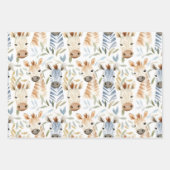 Baby zebra's inpakpapier vel (Voorkant)