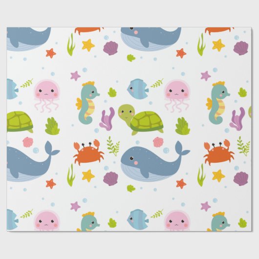 Baby Zee Cadeaupapier (Vlak)