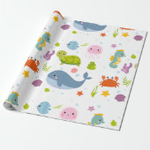 Baby Zee Cadeaupapier (Uitgerold)