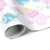 Baby Zee Creatures Cadeaupapier (Rol Hoek)