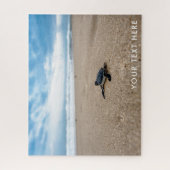 Baby Zee Foto Jigzaag Puzzle Legpuzzel (Verticaal)