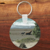 Baby zee leeuw en moeder sleutelhanger (Voorkant)