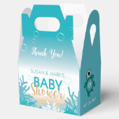 Baby Zee Scheerthema Baby shower Gable Box Bedankdoosjes (Geopend)