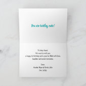 Baby Zee schildpad 1st Kaart (Binnen)