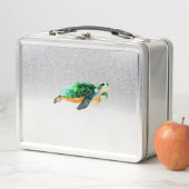 Baby Zee Schildpad Beweegt naar het Zee (In situ)