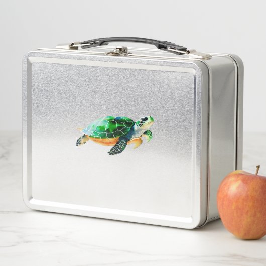 Baby Zee Schildpad Beweegt naar het Zee (In situ)