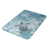 Baby Zee Schildpad in helder water Badmat (Gekanteld)