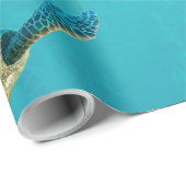 Baby Zee schildpad in Santa Hats Cadeaupapier (Rol Hoek)