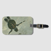 Baby Zee schildpad naar Zee Bagagelabel (Voorkant (horizontaal))