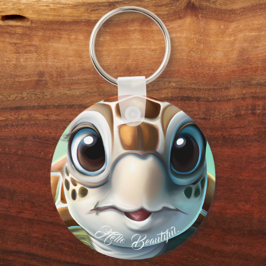 Baby Zee Sleutelhanger (Achterkant)