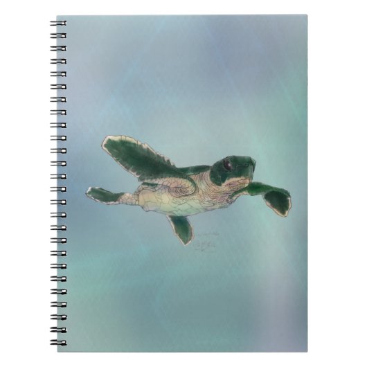 Baby Zee Turle Notitieboek (Voorkant)