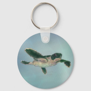 Baby Zee Turtle Sleutelhanger