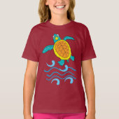 Baby Zee Turtle T-shirt (Voorkant)
