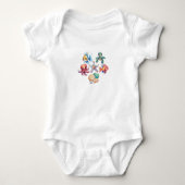 Baby zee wezens romper (Voorkant)