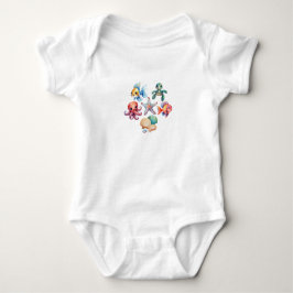 Baby zee wezens romper