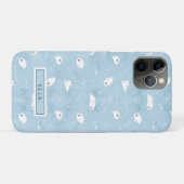 baby-zeehavenzeepbeschermster in salie blauw Case-Mate iPhone case (Achterkant (horizontaal))