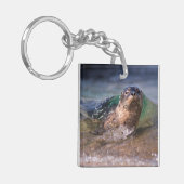 Baby zeehond sleutelhanger (Voorkant Links)