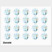 Baby Zeemeerman Prins Ronde Sticker (Vel)