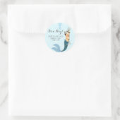 Baby Zeemeerman Prins Ronde Sticker (Tas)