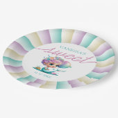 baby zeemeermin papier Bord (Gekanteld)