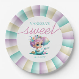 baby zeemeermin papier Bord