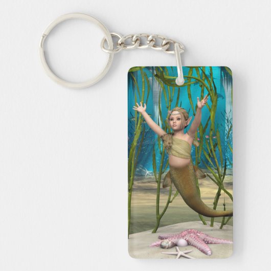 Baby Zeemeermin Sleutelhanger (Voorkant)