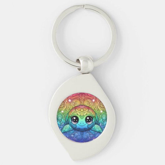 Baby zeeschildpad sleutelhanger (Voorkant)