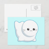 Baby zegel briefkaart (Voorkant / Achterkant)