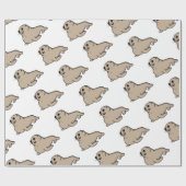 Baby zegel cadeaupapier (Vlak)