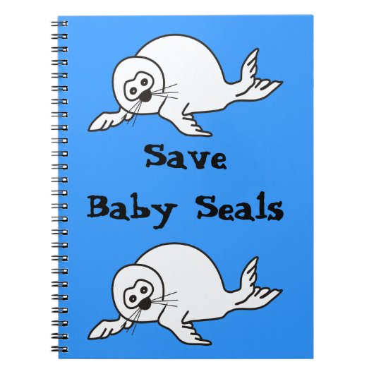 Baby zegel notitieboek (Voorkant)