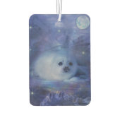 Baby zegel op ijs - Mooie zeebaars Luchtverfrisser (Achterkant)