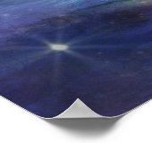 Baby zegel op ijs - Mooie zeebaars Poster (Hoek)