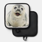 Baby zegel pannenlap (Voorkant / Achterkant)