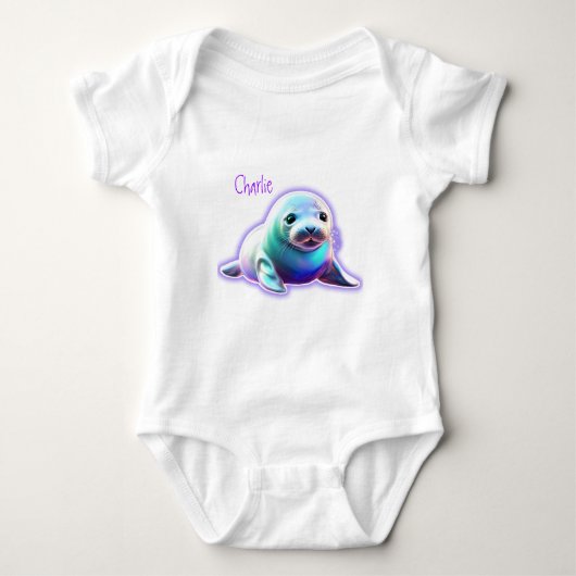 Baby zegel romper (Voorkant)