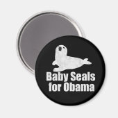 Baby zegels voor Obama Magneet (Voorkant / Achterkant)