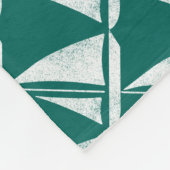 Baby Zeilboot Fleece Deken (Hoek)