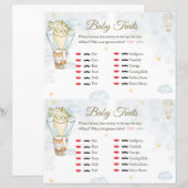 Baby zet Baby shower spel (Voorkant / Achterkant)