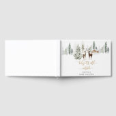 Baby zijn kou buiten het baby shower van herten gastenboek (Volledig)