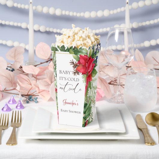 Baby zijn koude Baby shower buiten de winter Bedankdoosjes (Huwelijk)