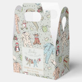 Baby zijn koude Baby shower buiten de winter Bedankdoosjes (Geopend)