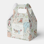 Baby zijn koude Baby shower buiten de winter Bedankdoosjes (Voorkant Zijde)