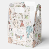 Baby zijn koude Baby shower buiten de winter Bedankdoosjes (Geopend)
